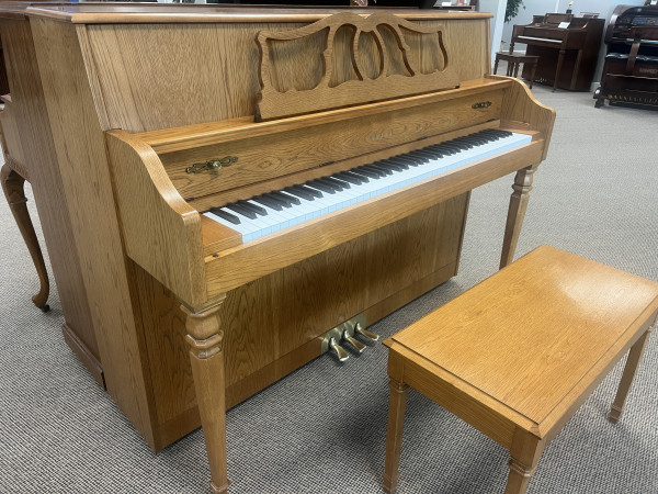 1996 Yamaha M500 Florentine console piano - Upright - Console Pianos